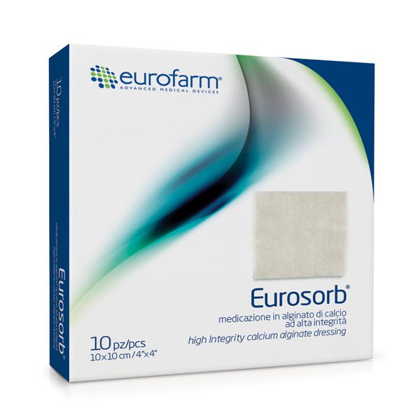 Eurosorb alginate dressing 10 * 10