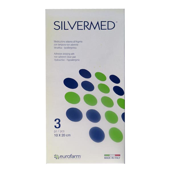 Silverm silver adhesive dressing 10 * 20